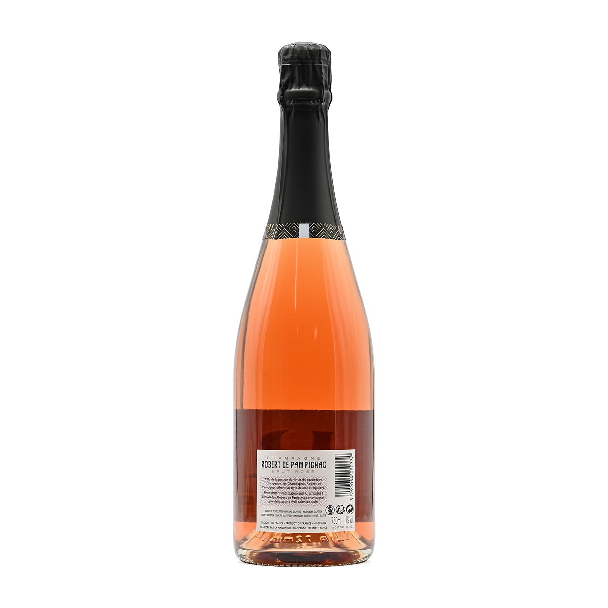 Champagne Robert de Pampignac Brut Rose NV, 750ml French rose champagne brut, from Champagne, France – GDV Fine Wines, Hong Kong