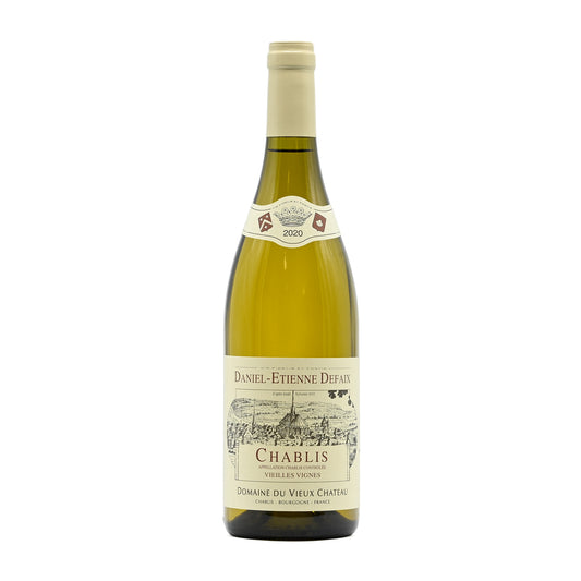 Domaine Daniel-Etienne Defaix Chablis Vieilles Vignes 2020, 750ml French white wine, made from Chardonnay, from Chablis, Burgundy, France – GDV Fine Wines, Hong Kong