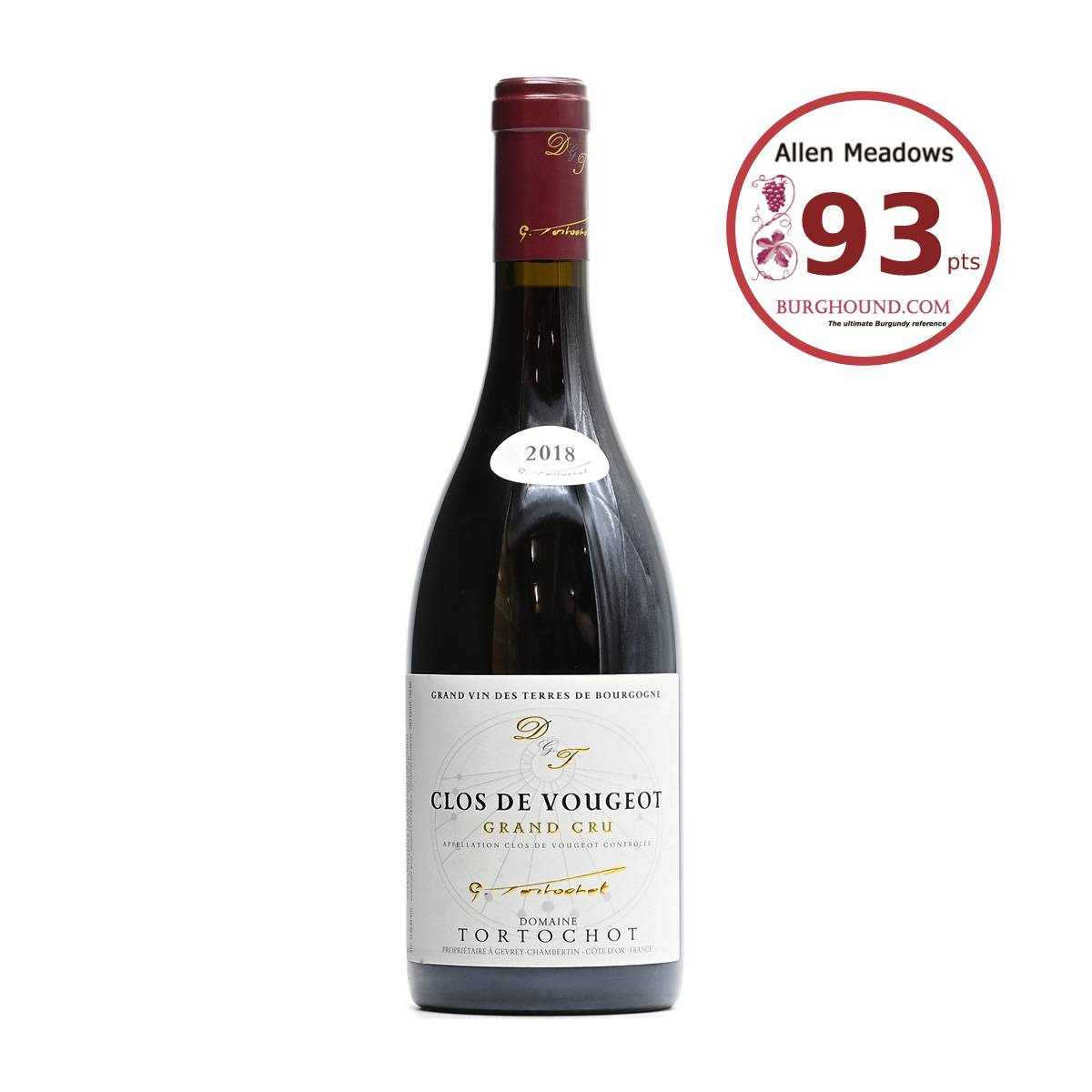 Domaine Tortochot Clos Vougeot 2018