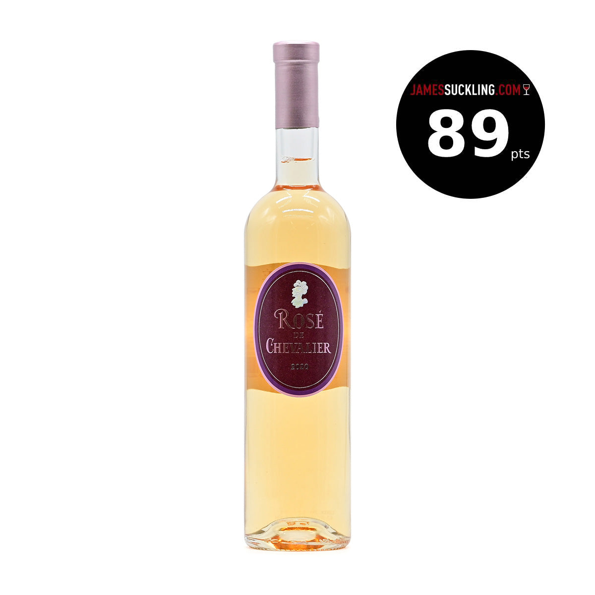 Rose de Chevalier Rose 2020 – French Rose Wine made from a blend of Cabernet Sauvignon and Merlot, from Bordeaux, France – GDV Fine Wines, Hong Kong