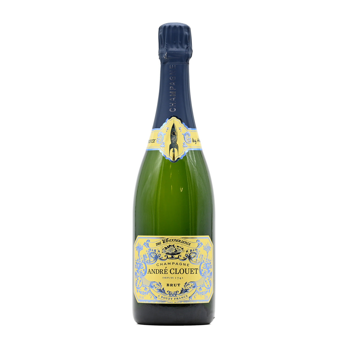 Andre Clouet Champagne V6 Experience NV, non-vintage French champagne made from pinot noir, from Bouzy, France – GDV Fine Wines, Hong Kong