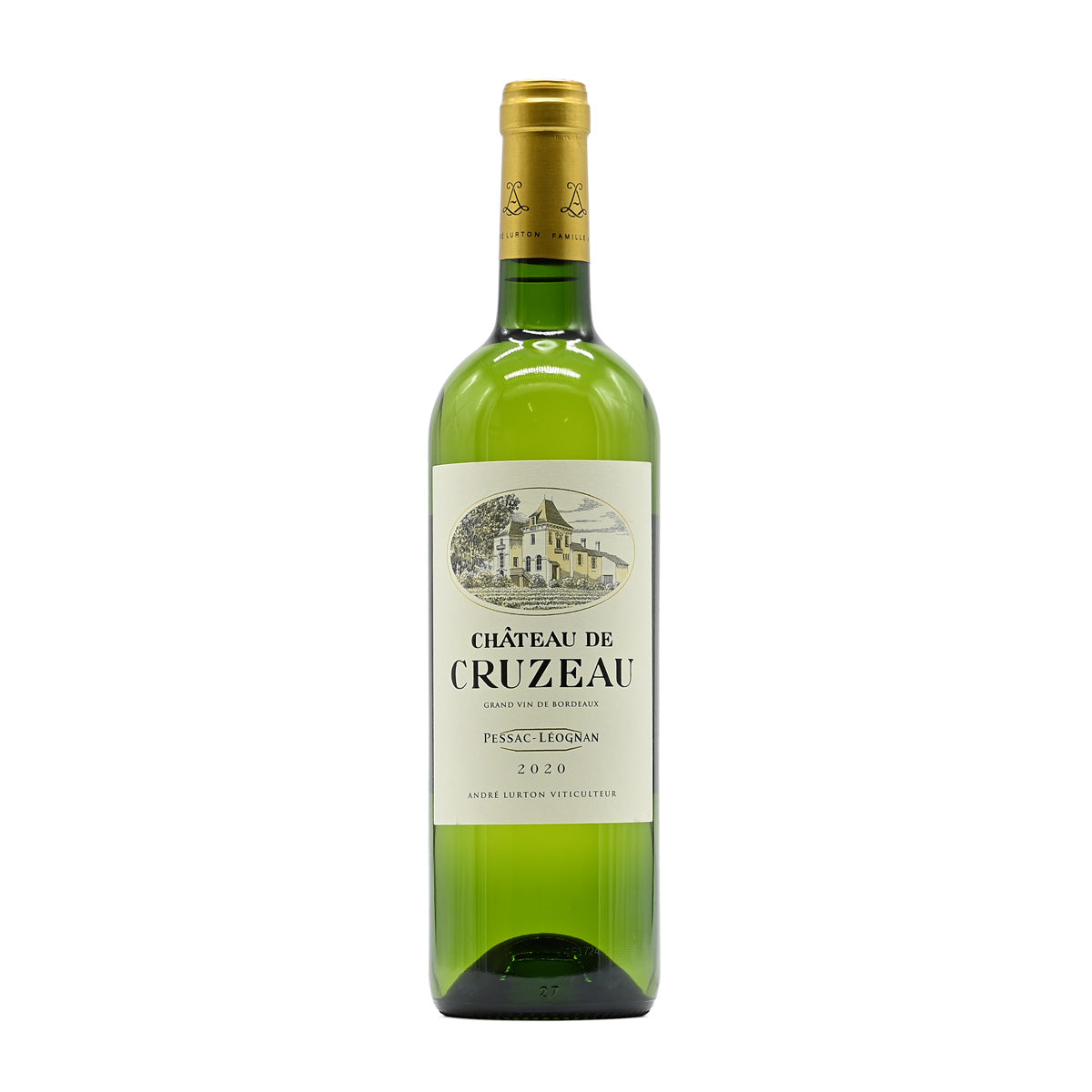 Chateau de Cruzeau Blanc 2020, 750ml French white wine, made from Sauvignon Blanc, from Pessac Leognan, Bordeaux, France – GDV Fine Wines, Hong Kong