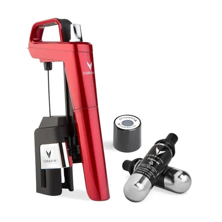 Coravin Model Six Core (Candy Apple Red) - Wine Preserver - GDV Fine Wines® - Accessories Product, Coravin, USA, Wine Preserver