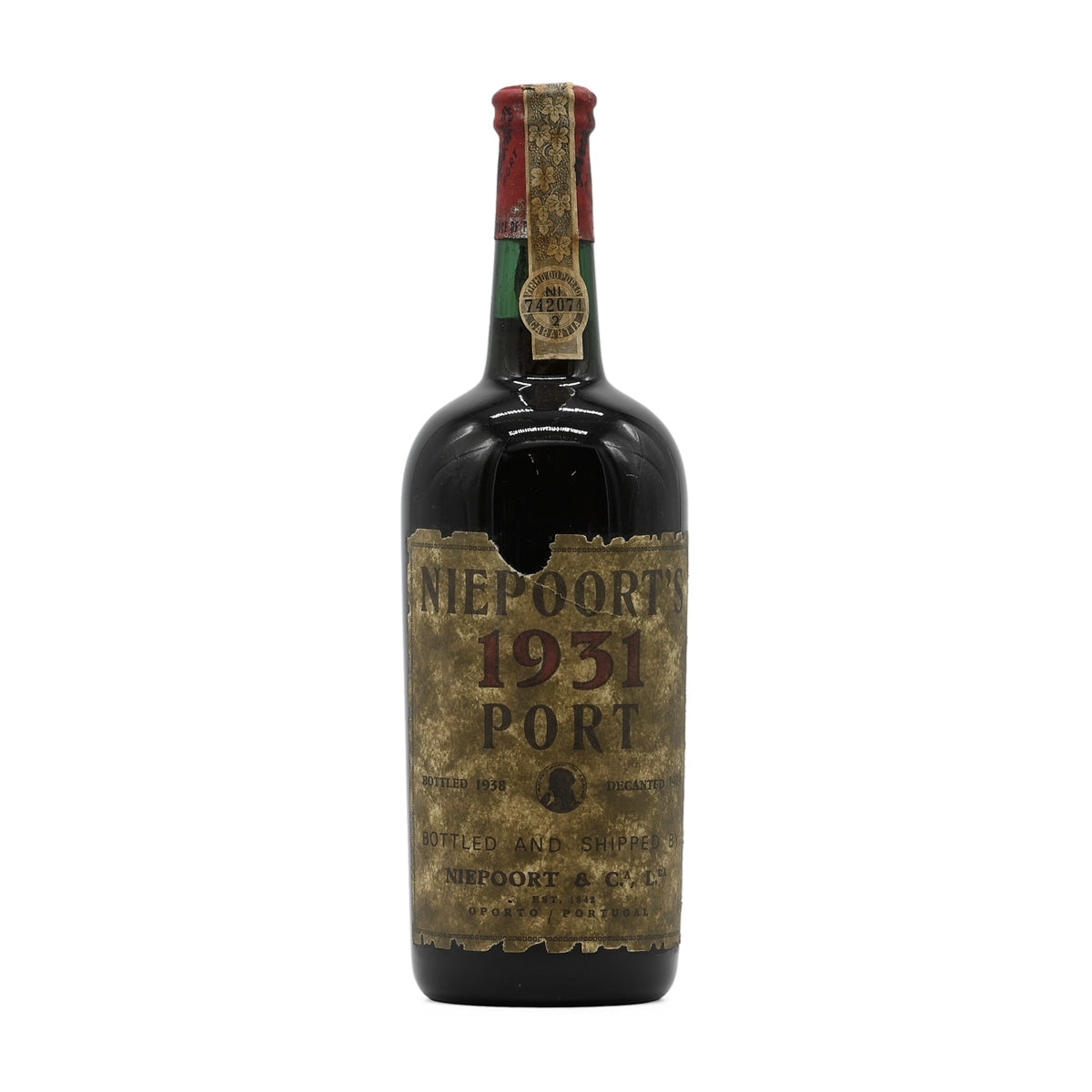 Niepoort Port 1931 (Bottled 1938 Decanted 1979), 750ml Portuguese Port wine, from Porto, Douro, Portugal – GDV Fine Wines, Hong Kong