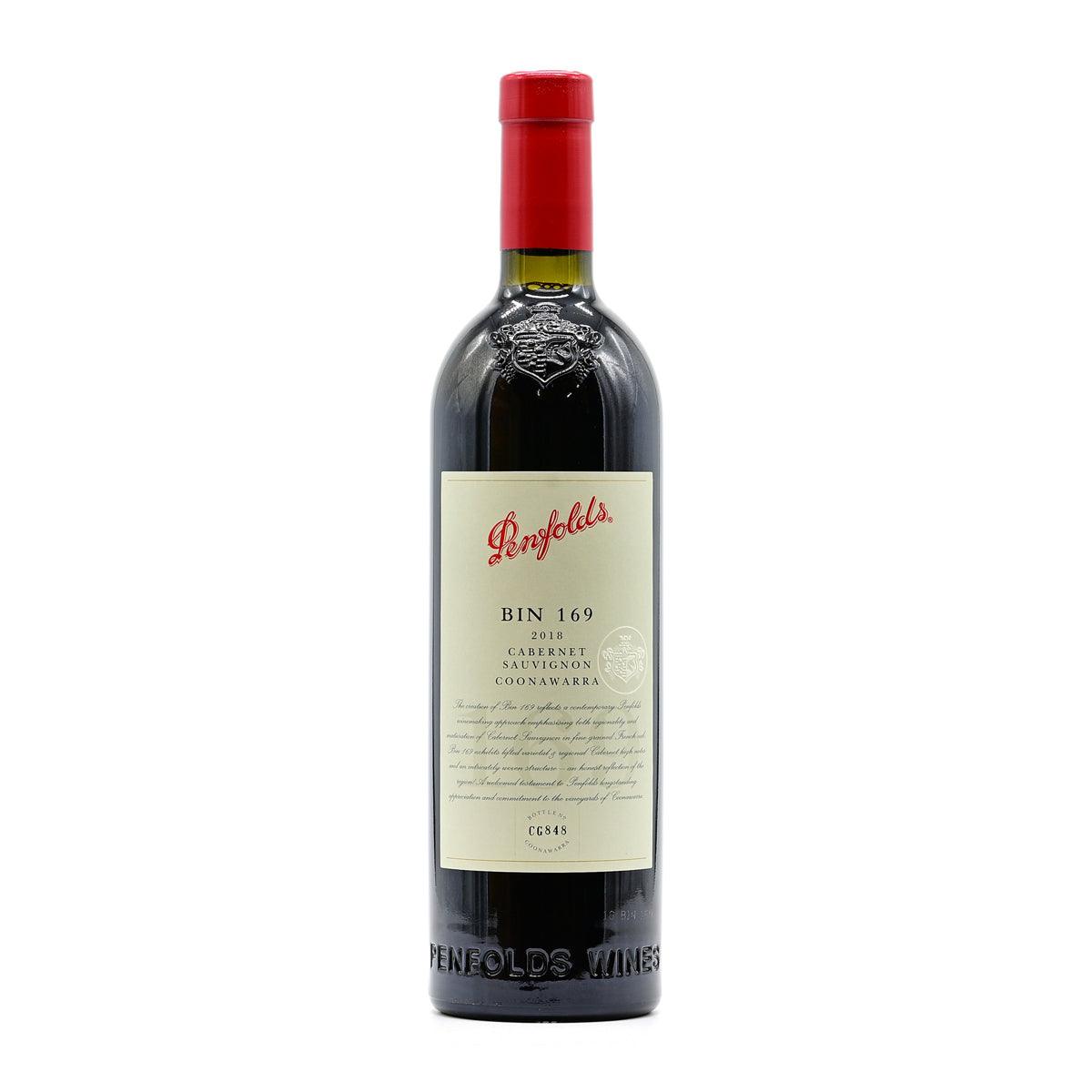 Penfolds Bin 169 Cabernet Sauvignon 2018, 750ml Australian Red Wine made from cabernet sauvignon, from South Australia – GDV Fine Wines, Hong Kong