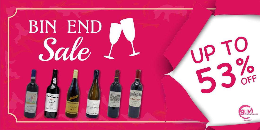 GDV Promotion News! Summer Bin End Sale - GDV Fine Wines®