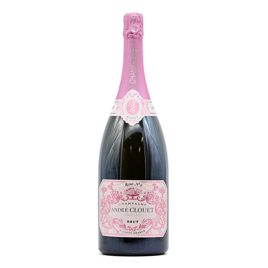 Champagne Andre Clouet Brut Rose Number 3 in imperial bottle, 6 litre French champagne, made from Pinot Noir; from Bouzy, France brought to you by GDV Fine Wines, Hong Kong