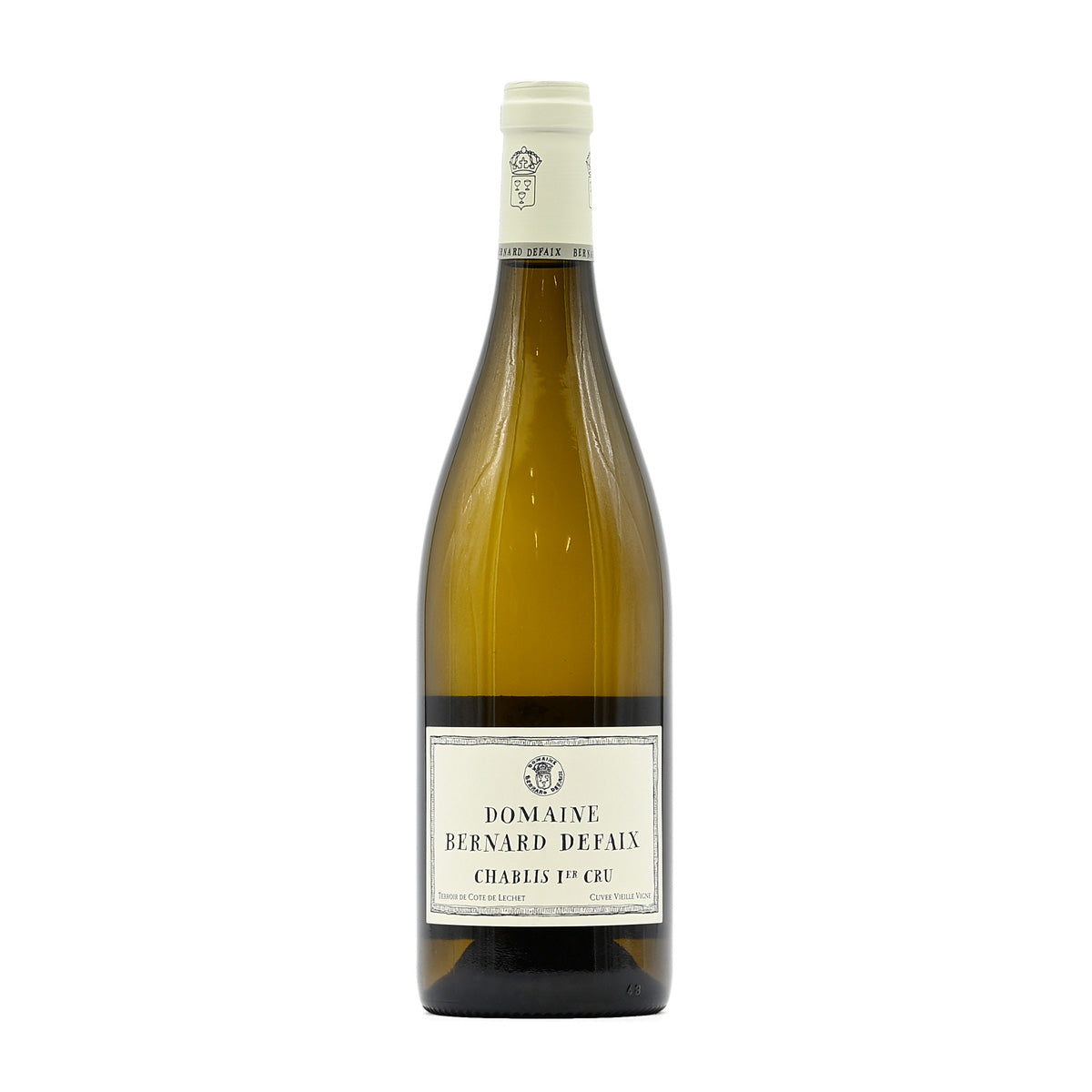 Domaine Bernard Defaix Chablis Premier Cru Côte de Léchet Vieilles Vignes Reserve 2021, 750ml French white wine; made from Chardonnay; from Chablis, Burgundy, France – GDV Fine Wines, Hong Kong