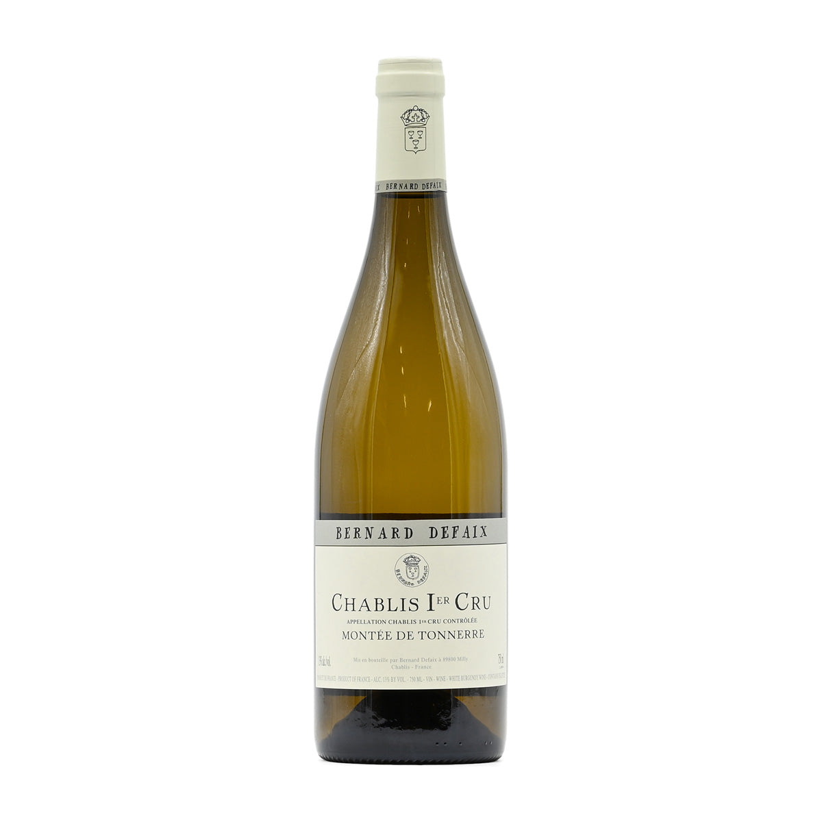 Domaine Bernard Defaix Chablis Premier Cru Montée de Tonnerre 2021, 750ml French white wine; made from Chardonnay; from Chablis, Burgundy Premier Cru, France – GDV Fine Wines, Hong Kong