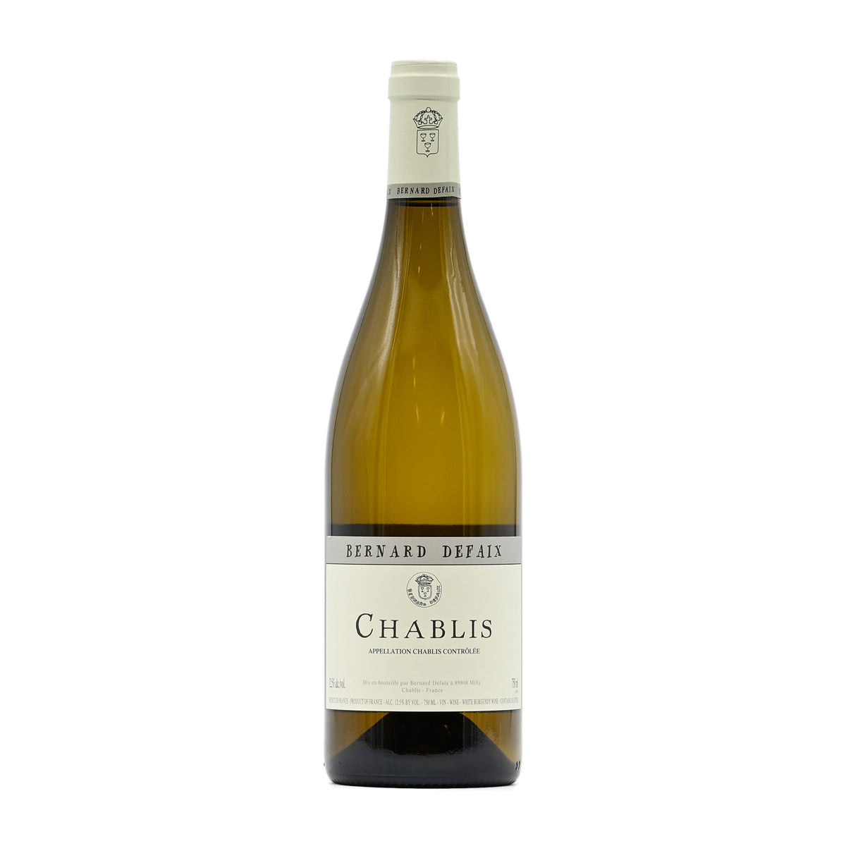 Domaine Bernard Defaix Chablis 2022, 750ml French white wine; made from Chardonnay; from Chablis, Burgundy, France – GDV Fine Wines, Hong Kong
