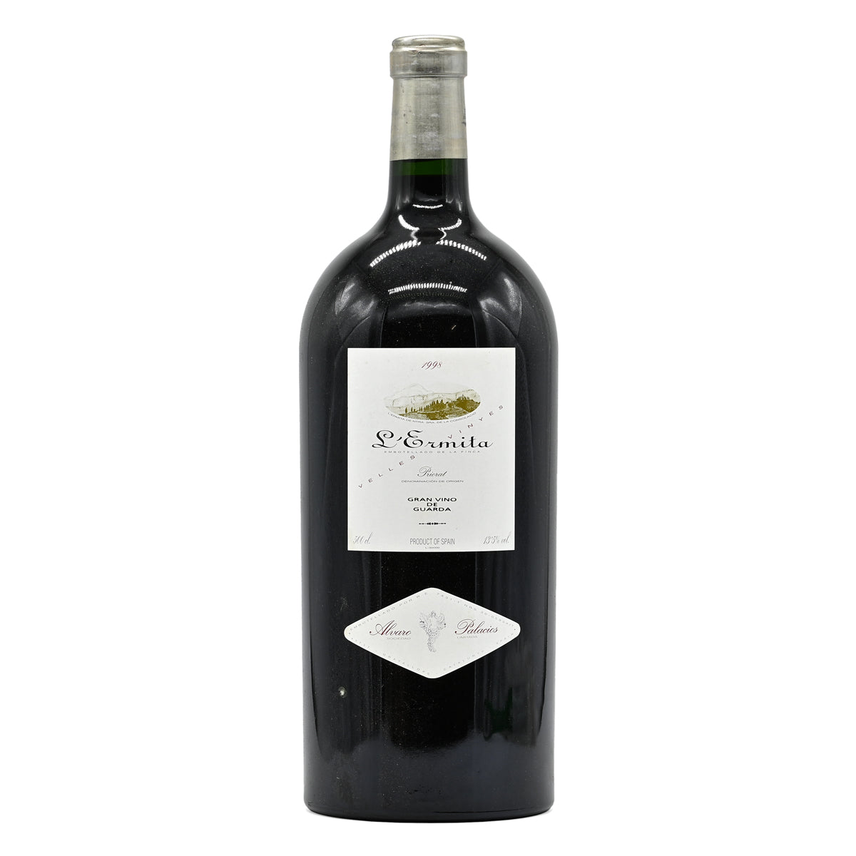 Alvaro Palacios L'Ermita 1998 Jeroboam, 5 litre Spanish red wine, made from Grenache; from Priorat, Catalonia, Spain – GDV Fine Wines, Hong Kong