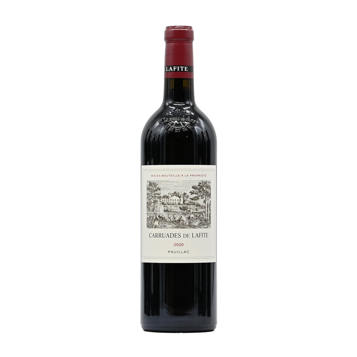 Carruades de Lafite Rothschild 2020, 750ml French red wine; made of a blend of Cabernet Sauvignon, Merlot, Cabernet Franc and Petit Verdot; from Pauillac, Bordeaux, France – GDV Fine Wines, Hong Kong