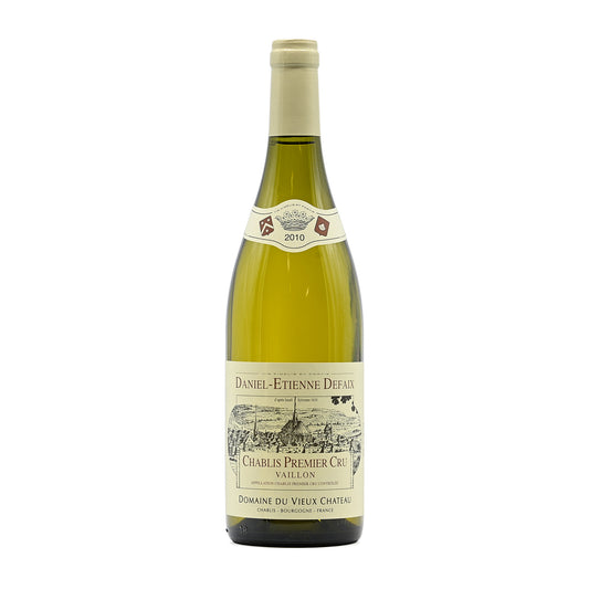Domaine Daniel-Etienne Defaix Chablis Premier Cru Vaillon 2010, 750ml French white wine, made from Chardonnay, from Chablis Premier Cru, Burgundy, France – GDV Fine Wines, Hong Kong