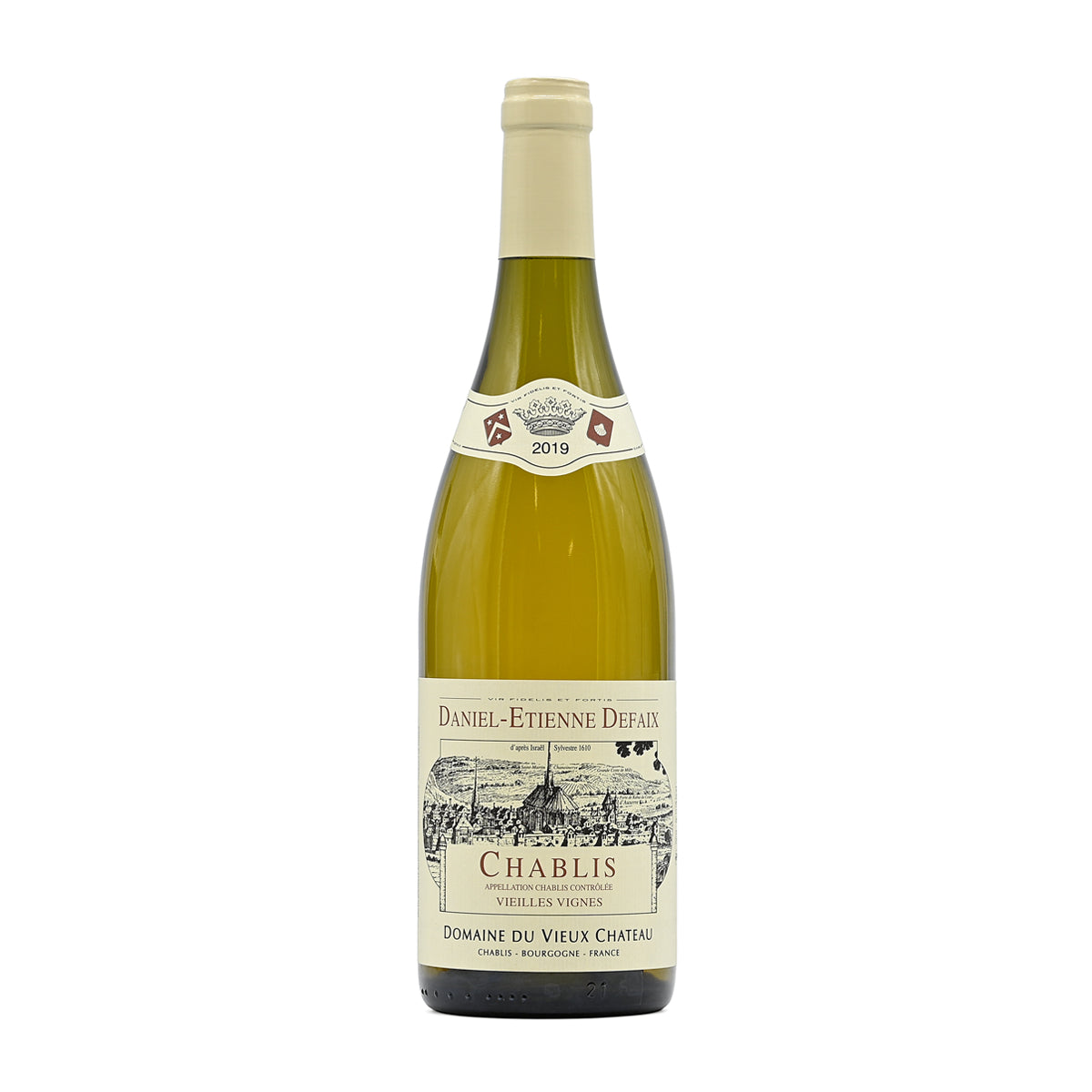 Domaine Daniel-Etienne Defaix Chablis Vieilles Vignes 2019, 750ml French white wine, made from Chardonnay; from Chablis Valley, Burgundy, France – GDV Fine Wines, Hong Kong