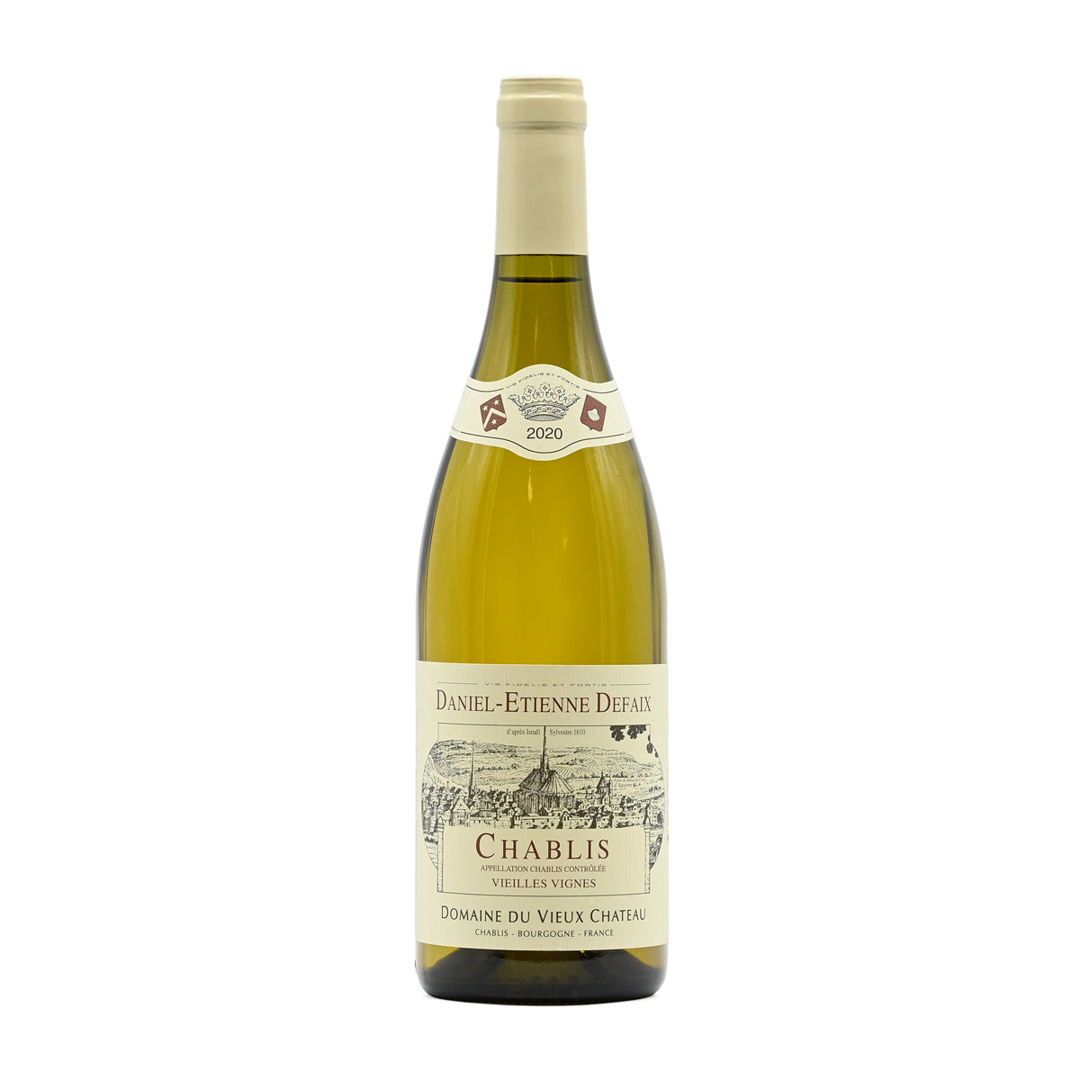Domaine Daniel-Etienne Defaix Chablis Vieilles Vignes 2020, 750ml French white wine, made from Chardonnay, from Chablis, Burgundy, France – GDV Fine Wines, Hong Kong