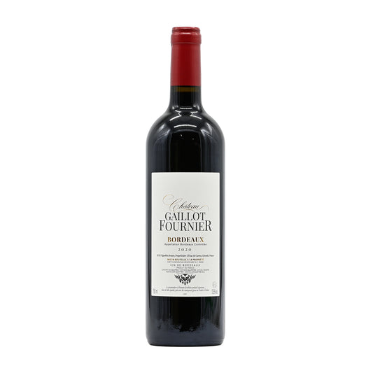 Château Gaillot Fournier 2020, 750ml French red wine; from Bordeaux, France – GDV Fine Wines, Hong Kong