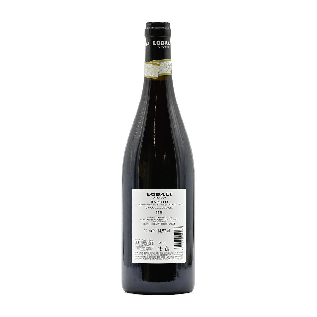 Lodali Barolo Bricco Ambrogio 2017, 750ml Italian red wine, made from Nebbiolo, from Barolo, Piedmont, Italy – GDV Fine Wines, Hong Kong