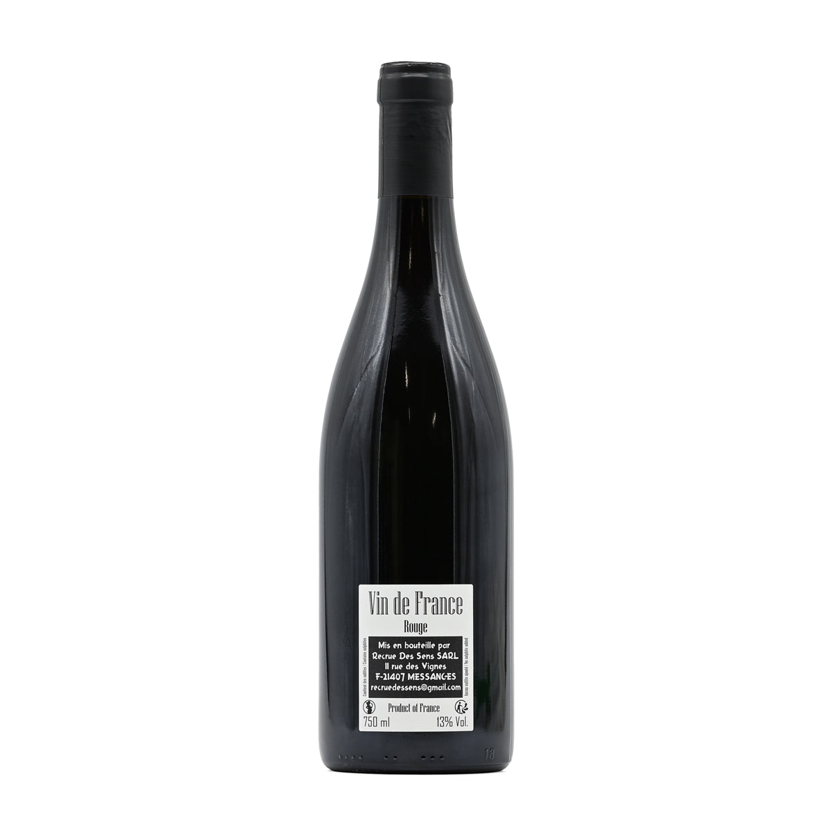 Yann Durieux VDF BT 2019, 750ml French red wine, made from Pinot Noir; Vin de France, from Recrue Des Sens, Burgundy, France – GDV Fine Wines, Hong Kong