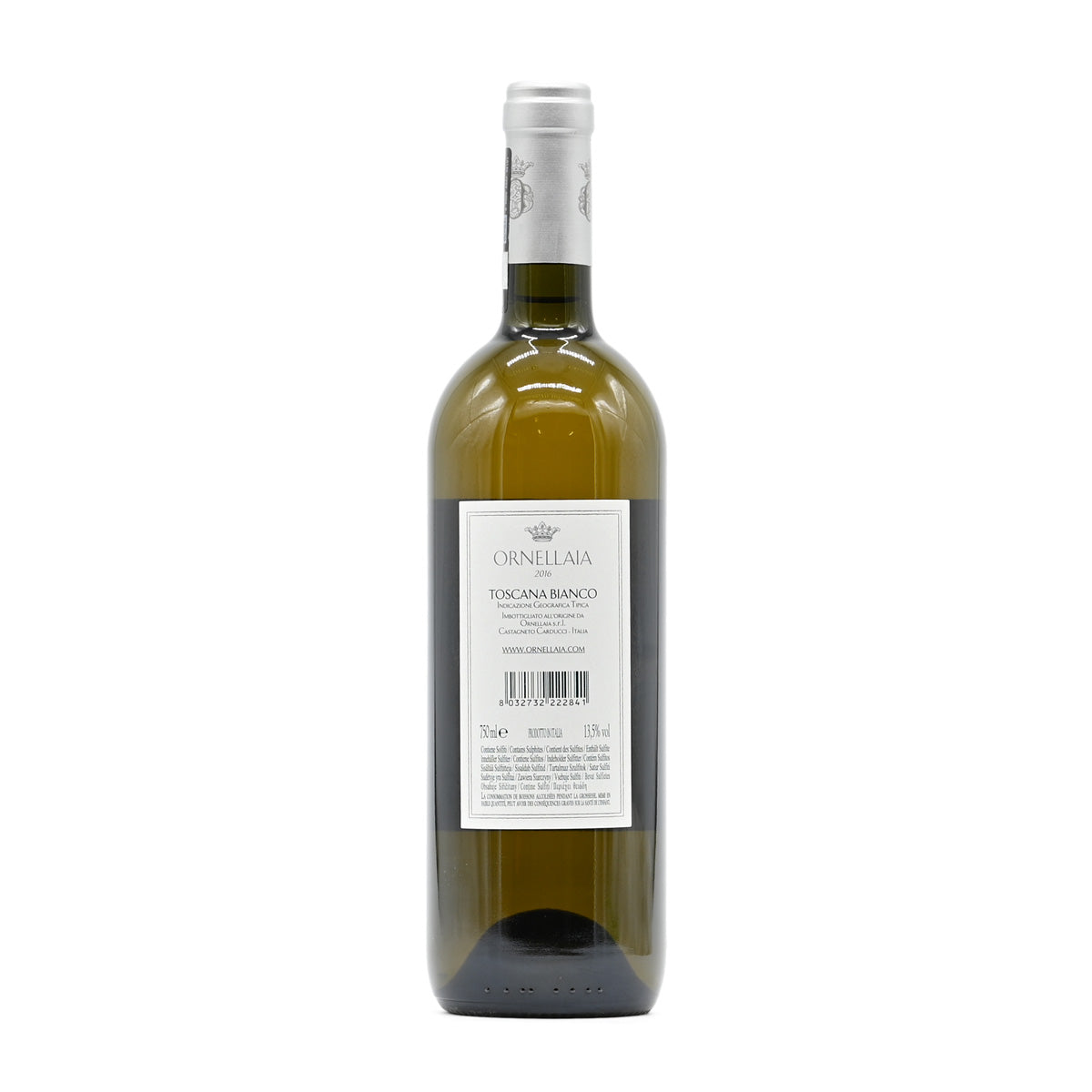 Ornellaia Bianco 2016 – 750ml Italian white wine made from Sauvignon Blanc, from Bolgheri, Maremma, Tuscany, Italy – GDV Fine Wines, Hong Kong
