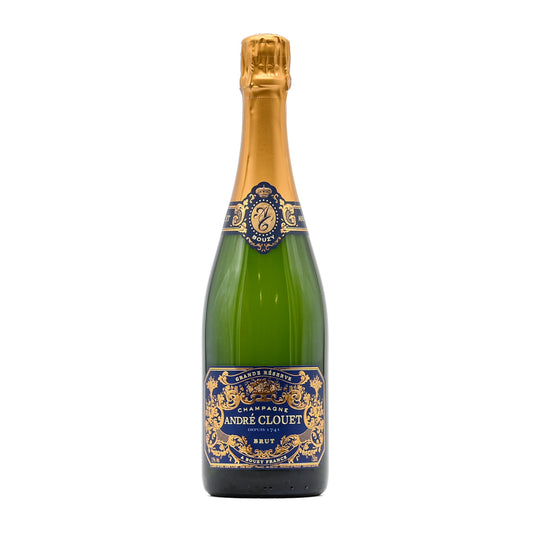 Andre Clouet Champagne Grande Reserve NV, 750ml non-vintage French champagne, made from Pinot noir, from Bouzy, France – GDV Fine Wines, Hong Kong
