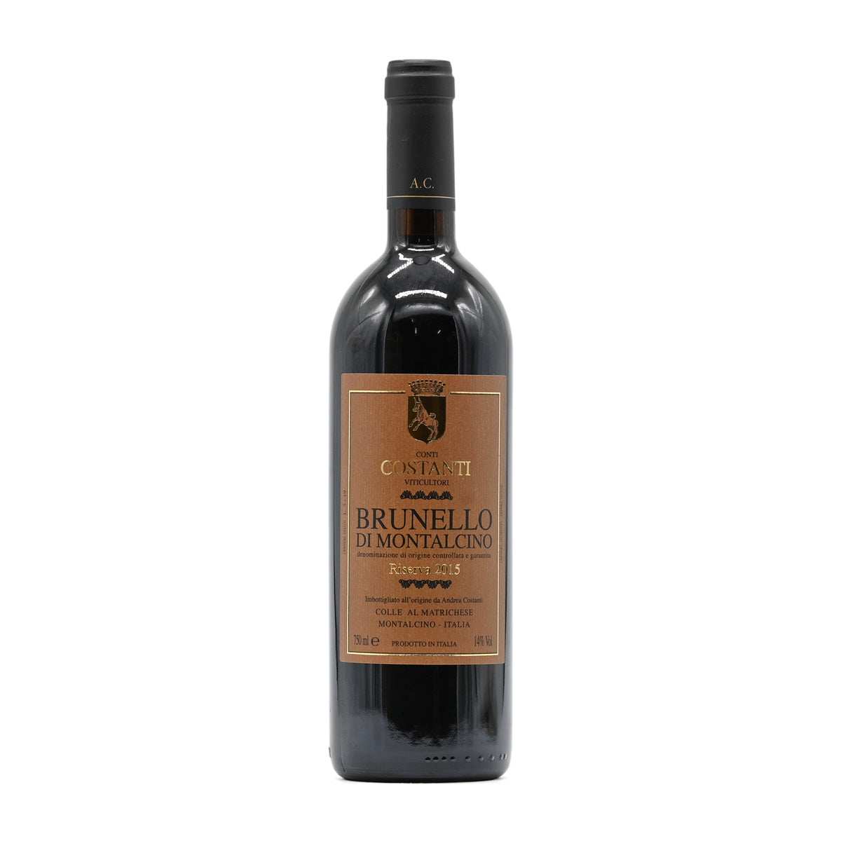 Conti Costanti Brunello di Montalcino Riserva 2015, 750ml Italian red wine, made from Sangiovese, from Brunello di Montalcino DOCG, Tuscany, Italy – GDV Fine Wines, Hong Kong