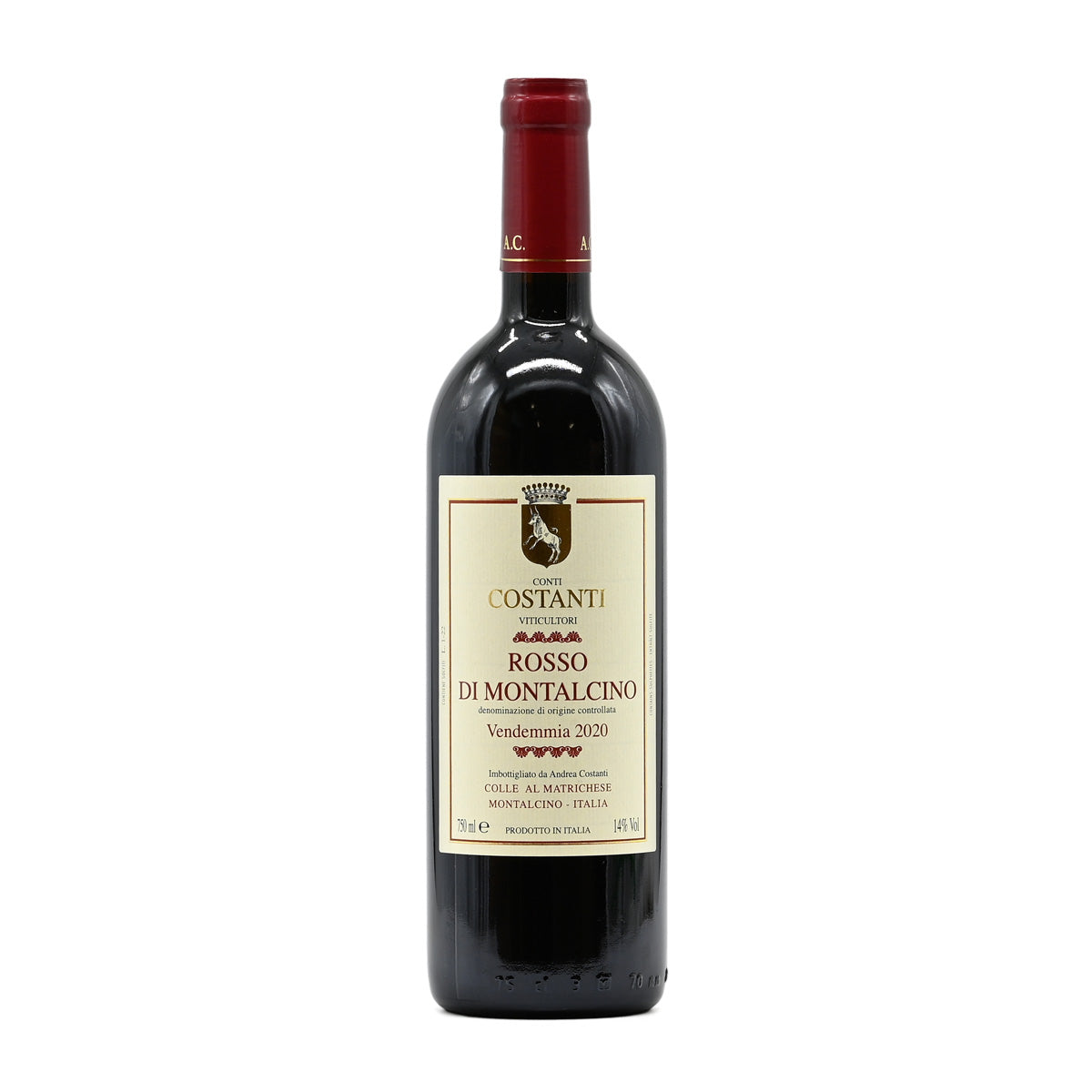 Conti Costanti Rosso di Montalcino 2020, 750ml Italian red wine, made from Sangiovese, from Rosso di Montalcino DOC, Tuscany, Italy – GDV Fine Wines, Hong Kong