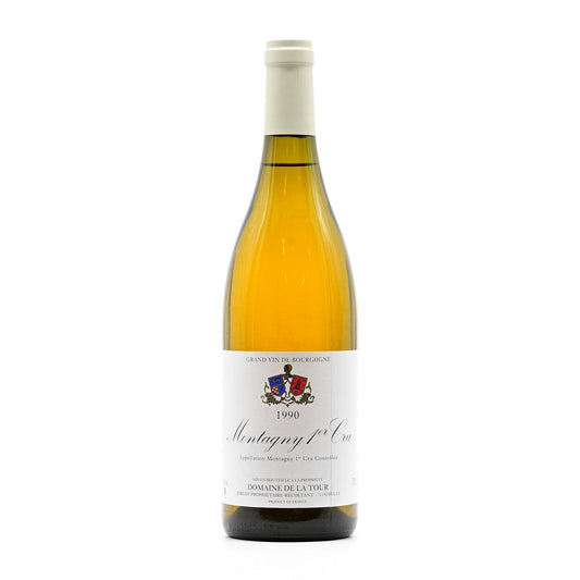 Domaine de la Tour Montagny Blanc 1er Cru 1990 - White Wine - GDV Fine Wines® - 1990, 750ml, Burgundy, Domaine de la Tour, France, Montagny 1er Cru, White Wine, Wine Product