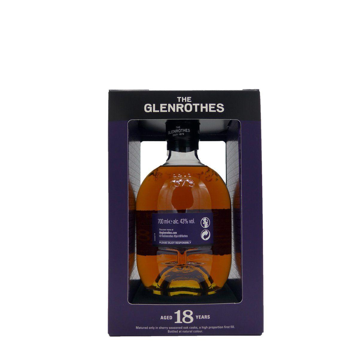 Glenrothes 18 years old Single Malt Whisky 43% (70cl) - Whisky - GDV Fine Wines® - 18 Years Old, 700ml, Scotch Whisky, Scotland, Single Malt, SPEYSIDE, The Glenrothes, Wine Product