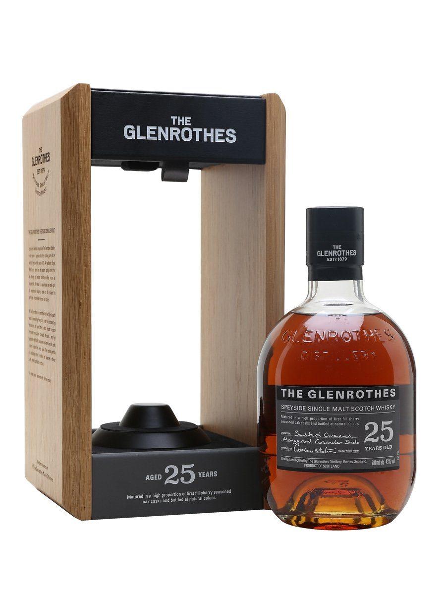 Glenrothes 25 years old Single Malt Whisky 43% (70cl) - Whisky - GDV Fine Wines® - 25 Years, 700ml, Scotch Whisky, Scotland, Single Malt, SPEYSIDE, The Glenrothes, Wine Product