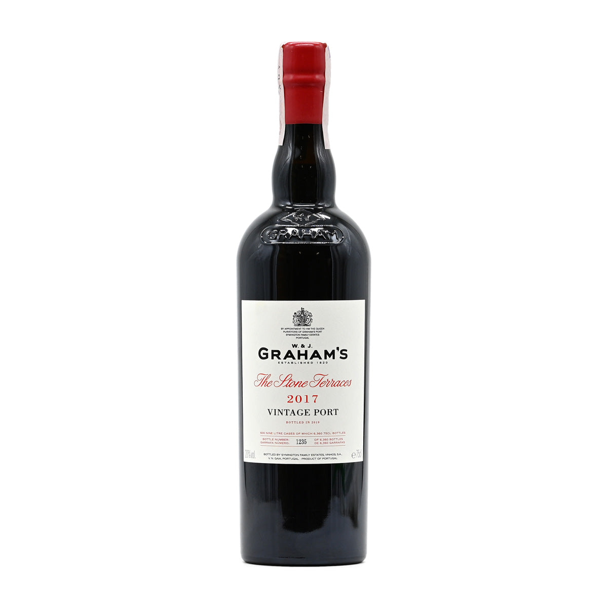 W&J Graham's The Stone Terraces Vintage Port 2017, 750ml Portuguese port wine, from Porto, Douro, Portugal – GDV Fine Wines, Hong Kong