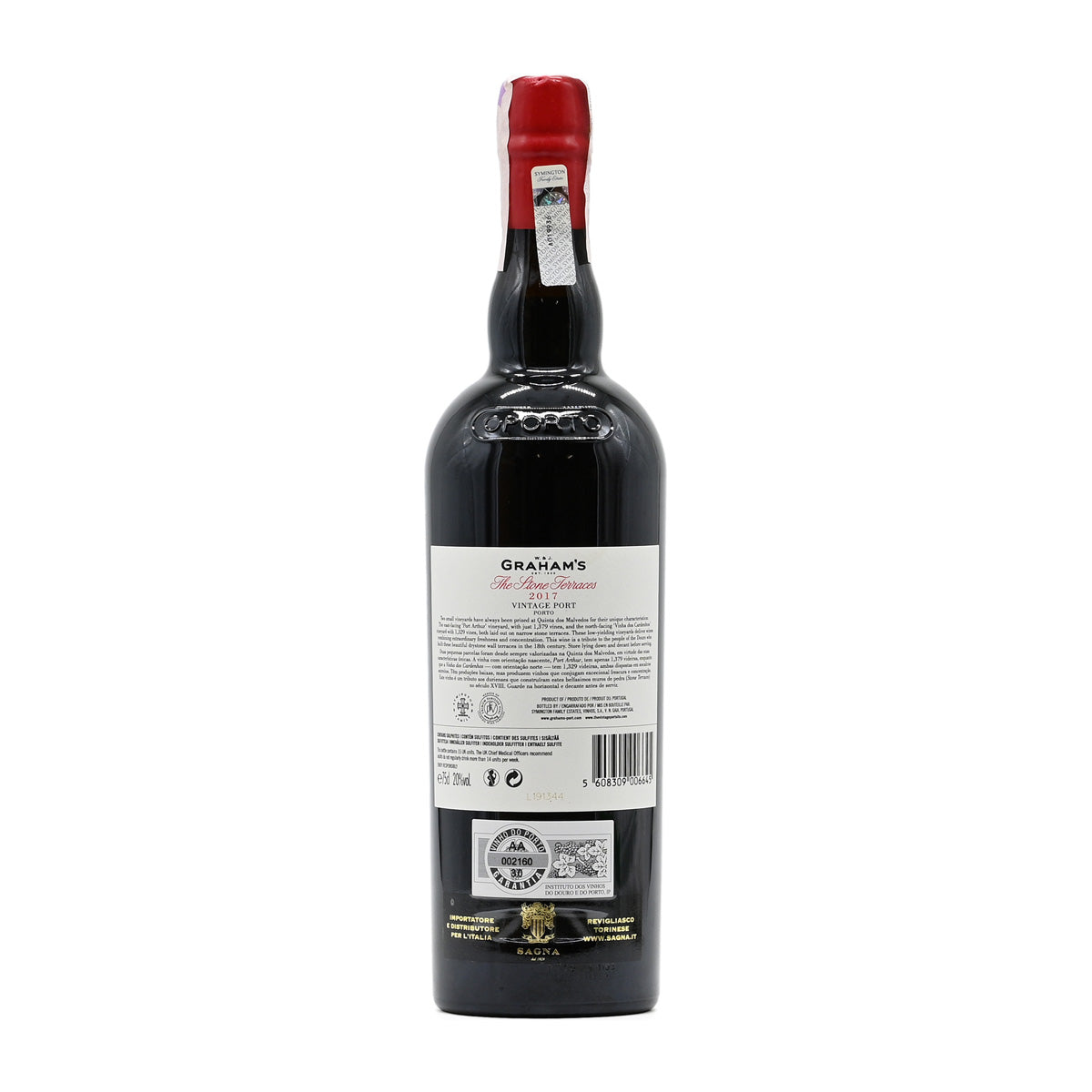 W&J Graham's The Stone Terraces Vintage Port 2017, 750ml Portuguese port wine, from Porto, Douro, Portugal – GDV Fine Wines, Hong Kong