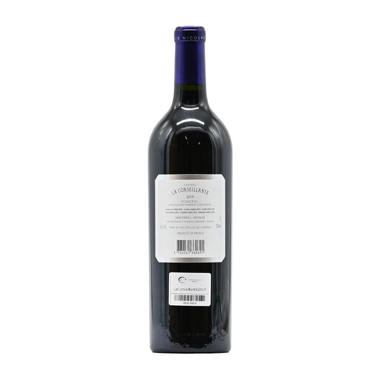 La Conseillante 2019, 750ml French red wine, made from a blend of Merlot, Cabernet Franc, from Pomerol, Bordeaux, France – GDV Fine Wines, Hong Kong