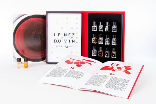 Le Nez du Vin-Red Wines 12 (Chinese Version) 酒鼻子- 红葡萄酒套装12香气系列(中文版) - Aroma Kit - GDV Fine Wines® - Accessories Product, France, Le Nez du Vin, Wine Aroma Kit