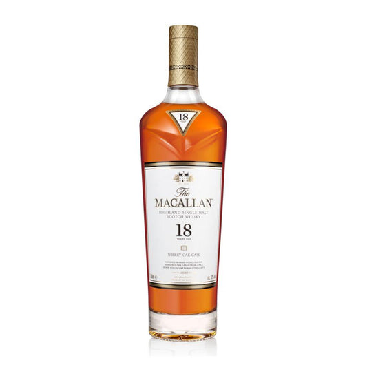 Macallan 18 Yrs Double Cask Single Malt Whisky AR2022, 700ml Scotch Whisky, from Spreyside, Scotland – GDV Fine Wines