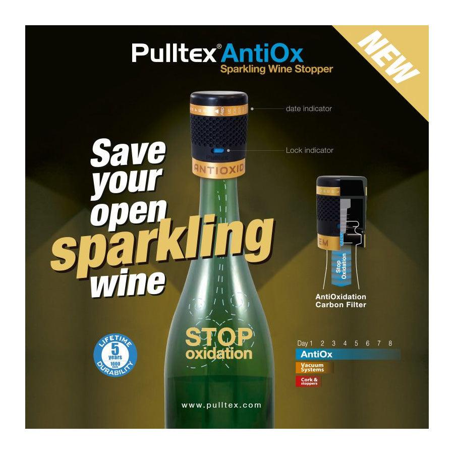 Pulltex AntiOx Champagne Stopper - Gold M-Box (109510) - Stopper - GDV Fine Wines® - Accessories Product, Pulltex, Spain, Stopper