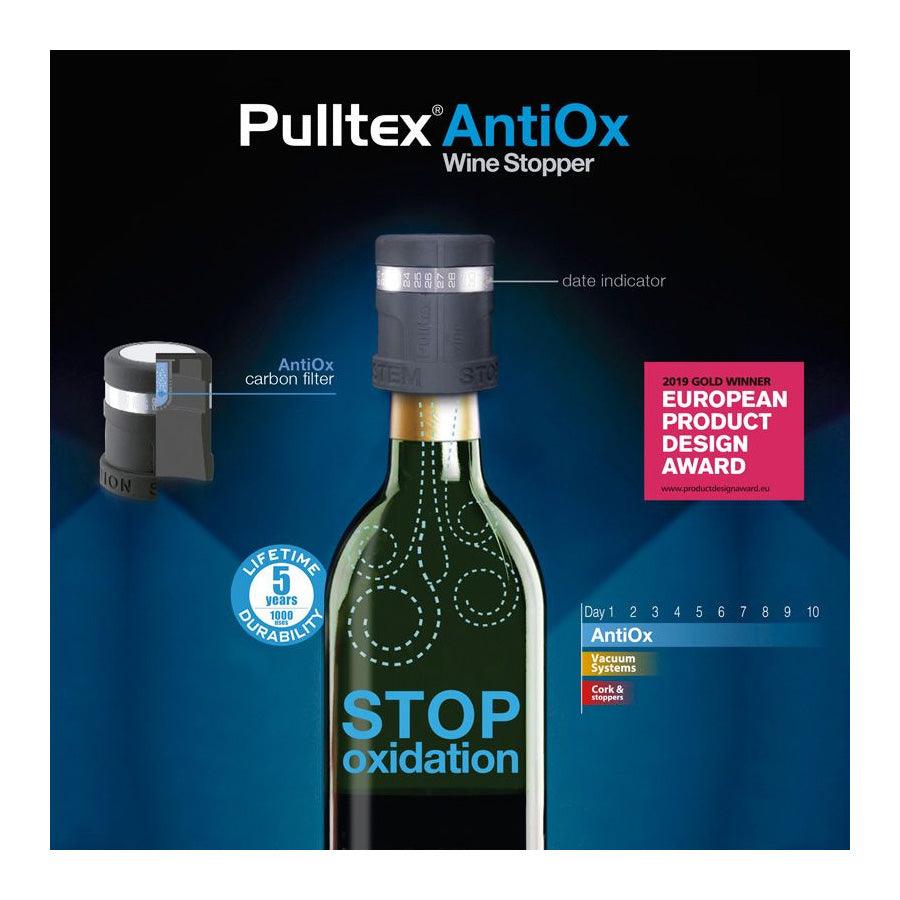 Pulltex AntiOx Wine Stopper - Blue M-Box (109508) - Stopper - GDV Fine Wines® - Accessories Product, Pulltex, Spain, Stopper