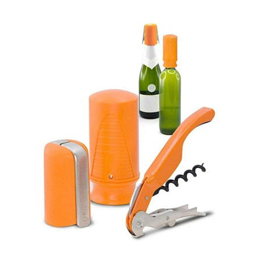 Pulltex Orange Starter Set (3 Pcs) (107-783-00) - Corkscrew - GDV Fine Wines® - Accessories Product, Corkscrew, Pulltex, Spain