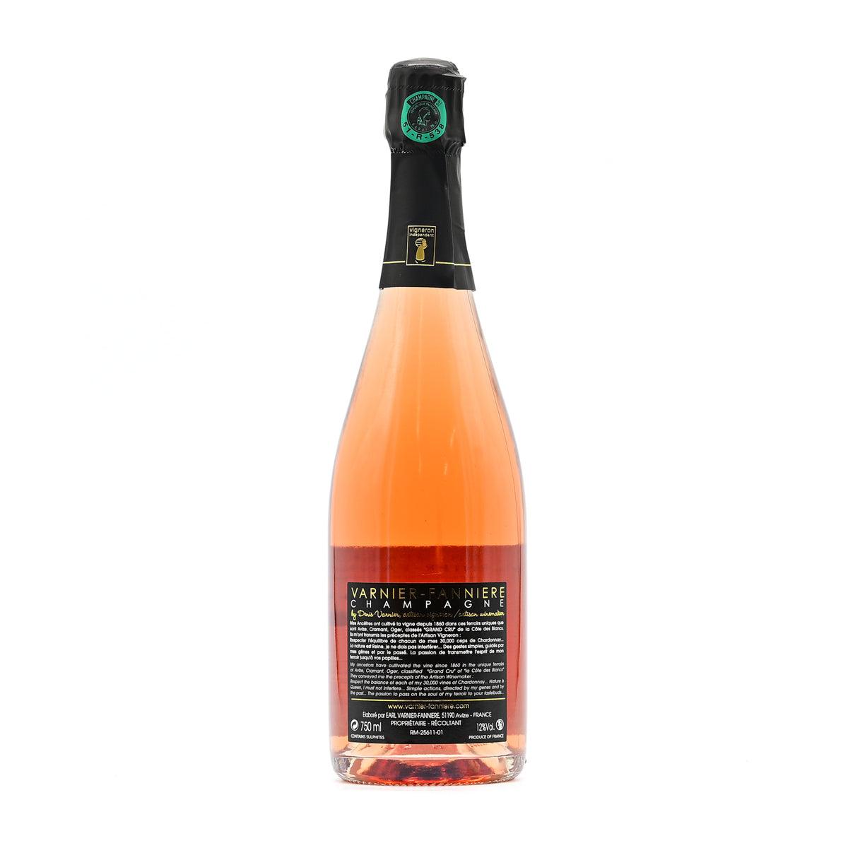 Varnier Fanniere Extra Brut Rose Esprit de Craie NV - Rose Champagne - GDV Fine Wines® - 750ml, AG90, Avize, Champagne, Champagne Varnier Fanniere, France, Non-Vintage, Rose Champagne, WA92, Wine Product, WS89