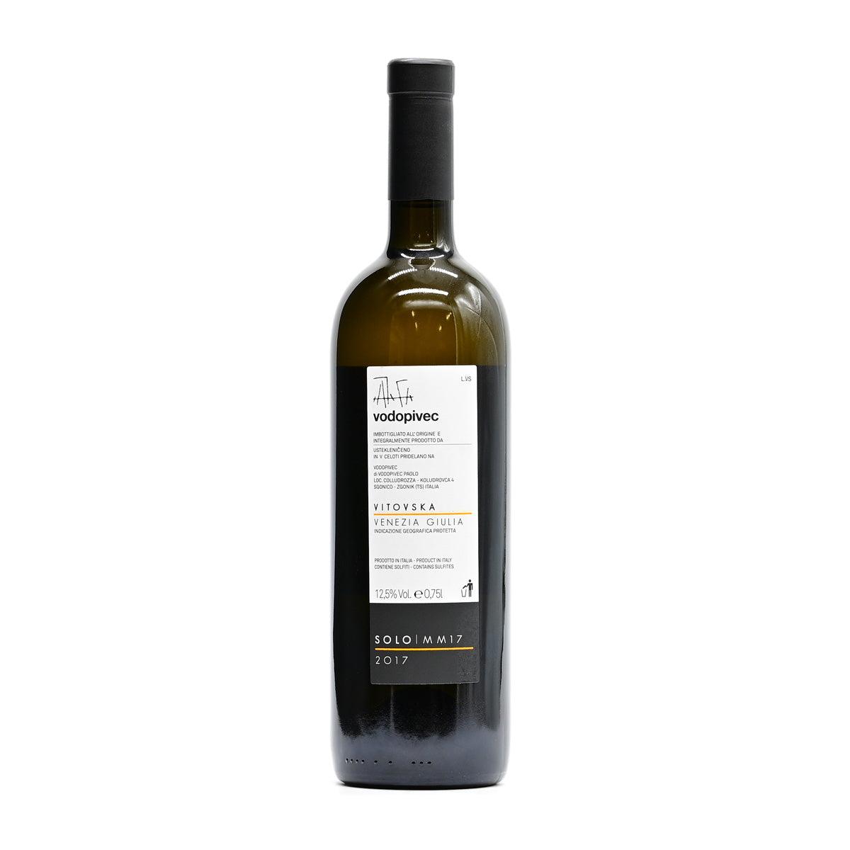 Vodopivec Vitovska Solo MM17 2017 - White Wine - GDV Fine Wines® - 2017, 750ml, Friuli-Venezia Giulia, Italy, Venezia Giulia, Vodopivec, White Wine, Wine Product